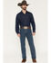 Image #1 - Wrangler Men's Premium Performance Cool Vantage Regular Fit Cowboy Cut Jeans, Indigo, hi-res