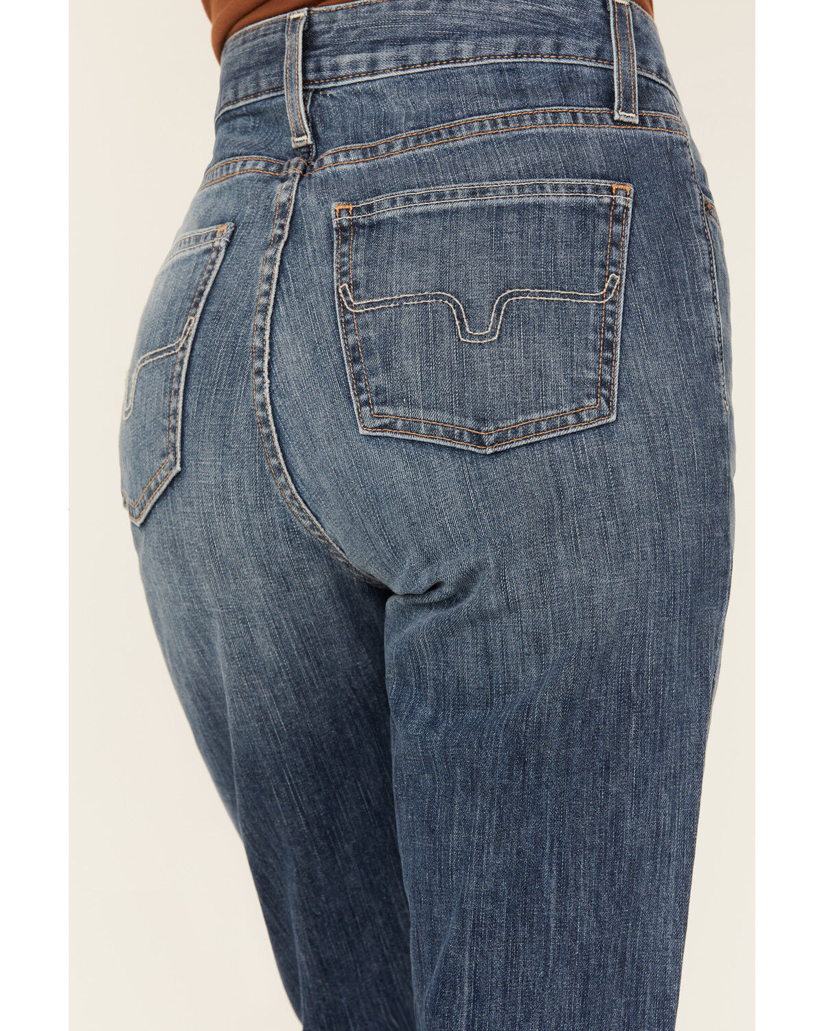 Image #4 - Kimes Ranch Women's Monica Medium Wash Mid Rise Cropped Jeans, Medium Wash, hi-res