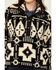 Image #3 - Ariat Women's Berber Southwestern Print Sherpa Pullover, Black, hi-res