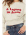 Image #3 - Wrangler Women's Modern Legend Sweatshirt, Grey, hi-res