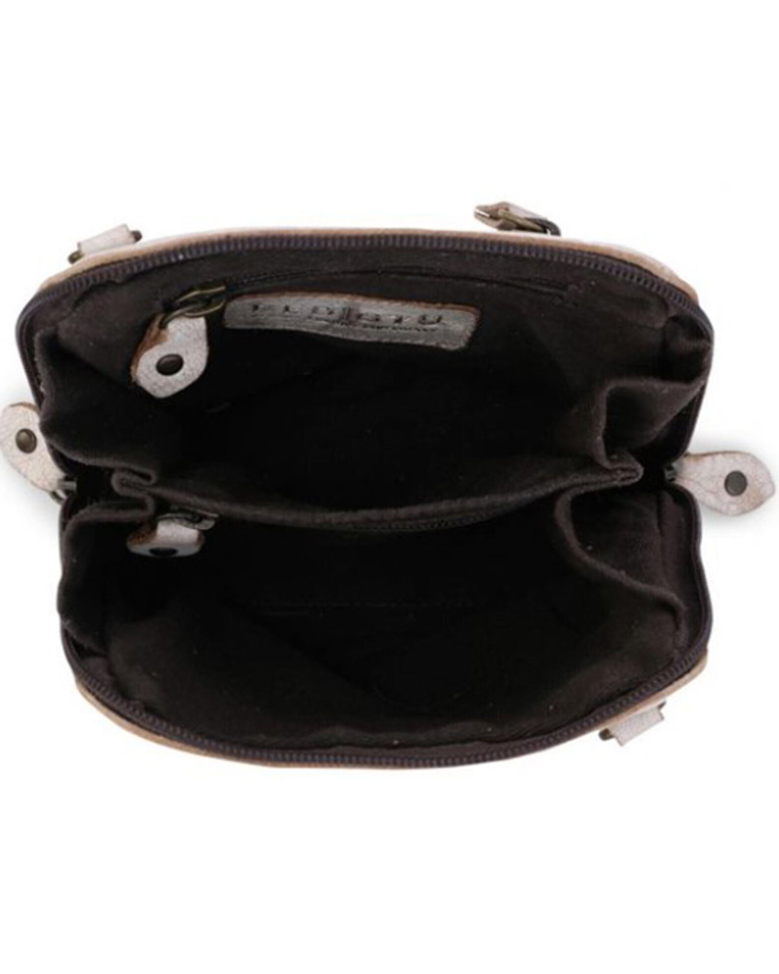 Image #4 - Bed Stu Women's Ventura Crossbody Bag, Grey, hi-res