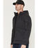 Image #2 - Cody James Men's FR Harrisburg Hooded Softshell Jacket, Black, hi-res
