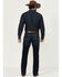Image #3 - Ariat Men's M7 Gleeson Dark Wash Slim Straight Stretch Denim Jeans, Dark Wash, hi-res