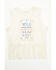 Image #1 - Shyanne Toddler Girls' Wild Like The West Fringe Graphic Tank Top, Cream, hi-res