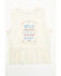 Image #1 - Shyanne Toddler Girls' Wild Like The West Fringe Graphic Tank Top , Cream, hi-res