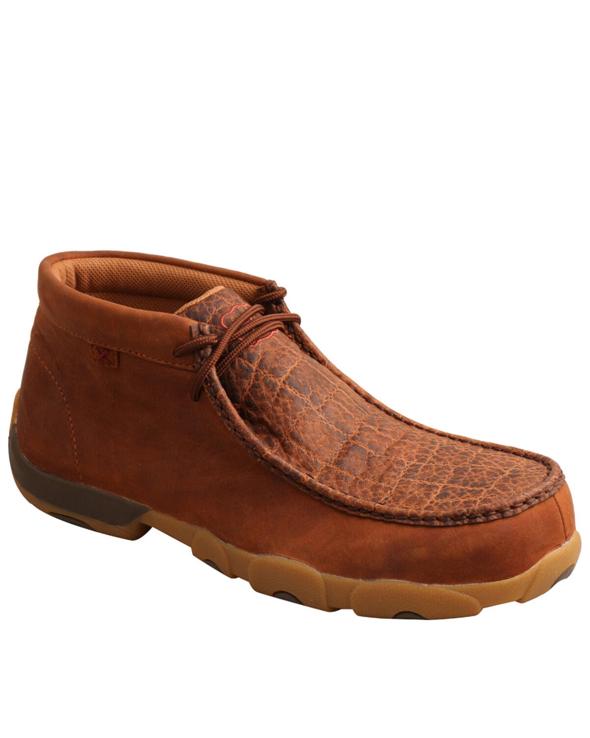 Twisted X Men's Chukka Work Shoes - Composite Toe, Tan, hi-res