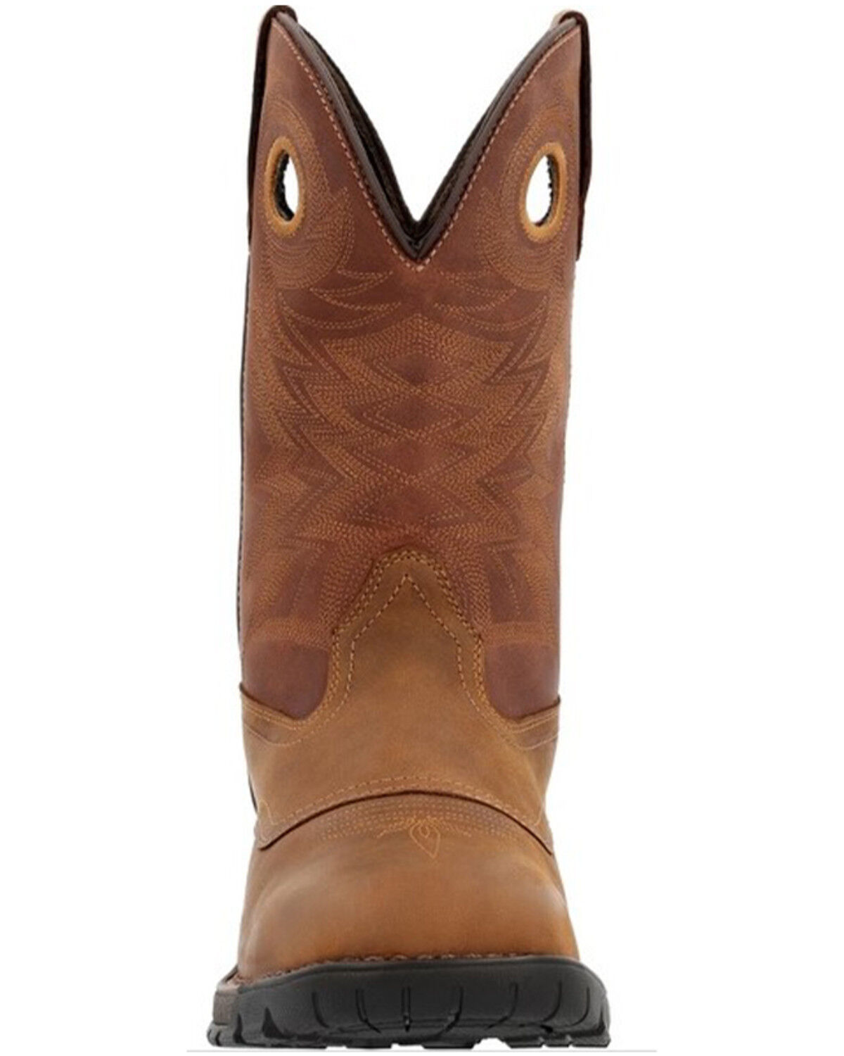 Image #4 - Rocky Men's Legacy 32 Waterproof Western Work Boot - Square Toe, Brown, hi-res