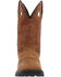 Rocky Men's Legacy 32 Waterproof Western Work Boot - Square Toe, Brown, hi-res