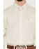 Image #3 - George Strait by Wrangler Men's Geo Print Long Sleeve Button-Down Stretch Western Shirt, Cream, hi-res