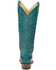Image #5 - Justin Women's Whitley Western Boots - Snip Toe, Turquoise, hi-res