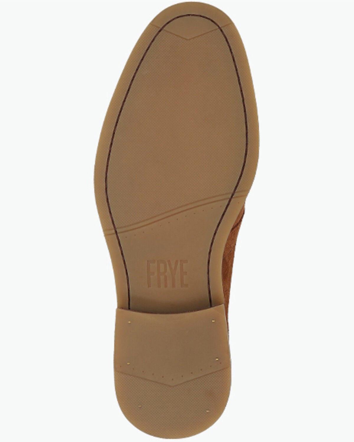 Image #7 - Frye Men's Paul Chukka Casual Boots - Round Toe, Bark, hi-res