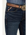 Image #2 - Ariat Men's M4 Relaxed Dustin Dark Wash Bootcut Stretch Jeans, Dark Wash, hi-res