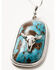Image #2 - Idyllwind Women's Steer Head Drop Earrings, Silver, hi-res