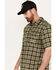 Image #2 - Hawx Men's Oxford Short Sleeve Button-Down Work Shirt, Olive, hi-res