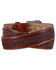 Image #2 - Leegin Men's Diamondback Western Belt, Brown, hi-res