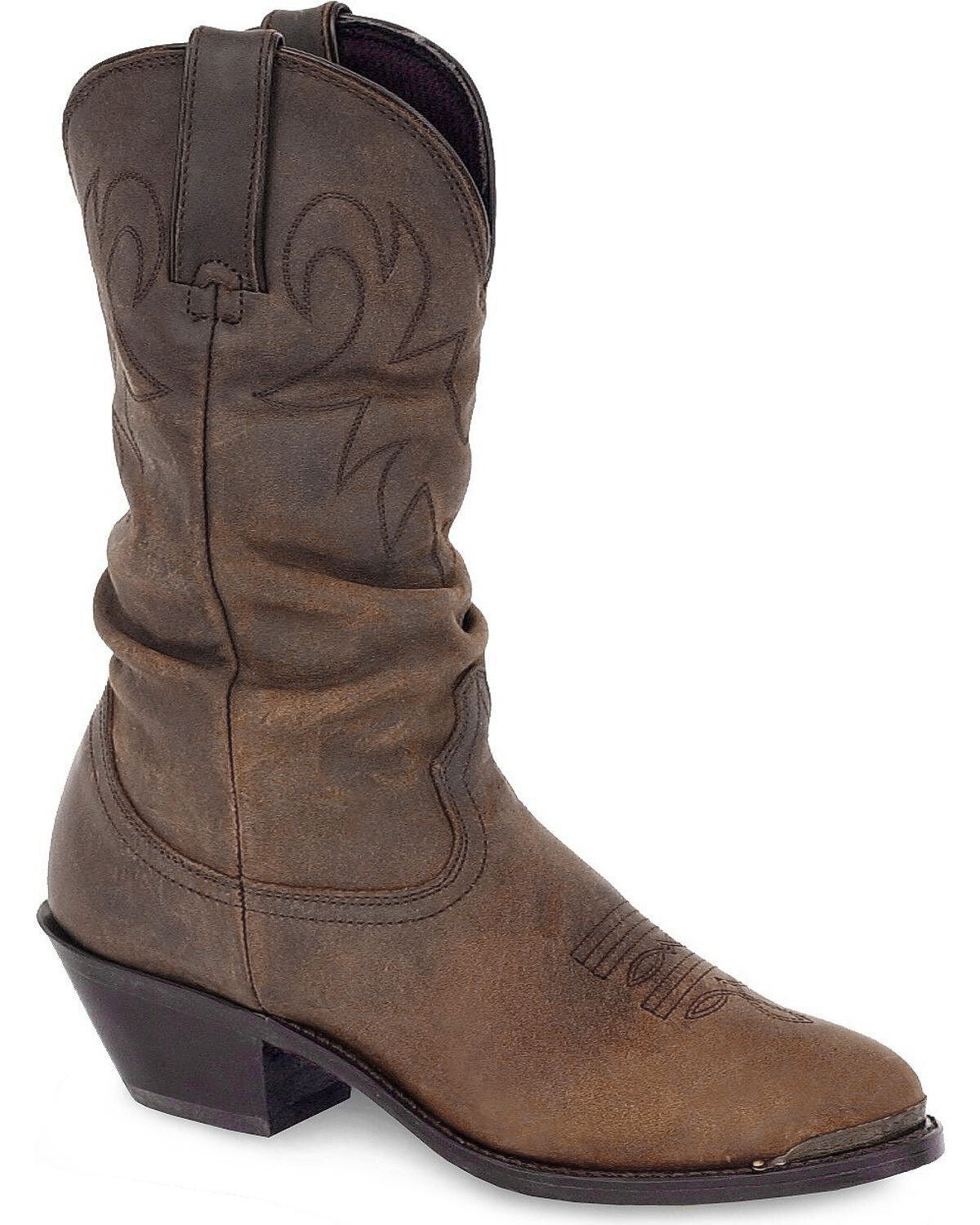 Durango Women's Slouch Western Boots - Round Toe, Earthtone, hi-res