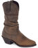 Durango Women's Slouch Western Boots - Medium Toe, Earthtone, hi-res