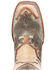 Image #6 - Circle G Women's Sand Brown Floral Embroidered Western Boots - Square Toe, , hi-res