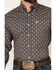 Image #3 - Ariat Men's Karsyn Medallion Print Long Sleeve Button-Down Western Shirt, Dark Blue, hi-res