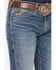 Image #2 - Ariat Men's M8 Zane Medium Wash Modern Slim Stretch Denim Jeans, Medium Wash, hi-res