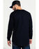 Image #2 - Hawx Men's FR Pocket Henley Long Sleeve Work Shirt - Tall, Navy, hi-res