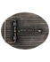 Image #2 - Montana Silversmiths Men's Flag & Eagle Belt Buckle, Silver, hi-res