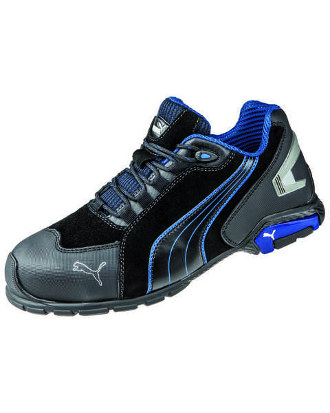 Image #1 - Puma Safety Men's Rio Work Shoes - Soft Toe, Black, hi-res