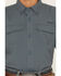 Image #3 - Ariat Boys' VentTEK Solid Short Sleeve Button-Down Western Shirt, Grey, hi-res