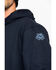 Image #3 - NSA TECGEN Men's FR Heavyweight Pullover Work Sweatshirt - 2X-3X, Navy, hi-res