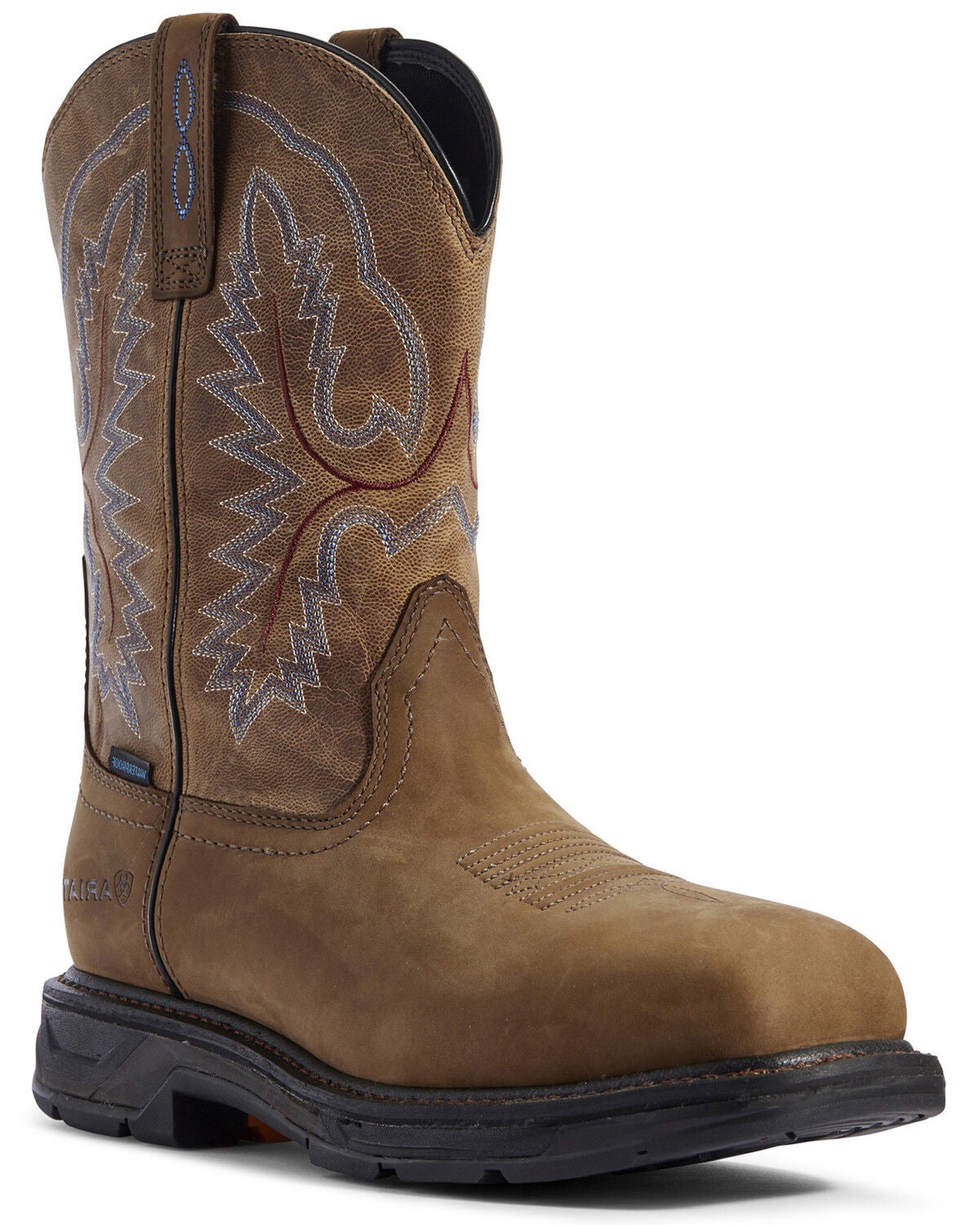 Ariat Men's WorkHog&reg; XT Western Work Boots - Square Toe, Brown, hi-res