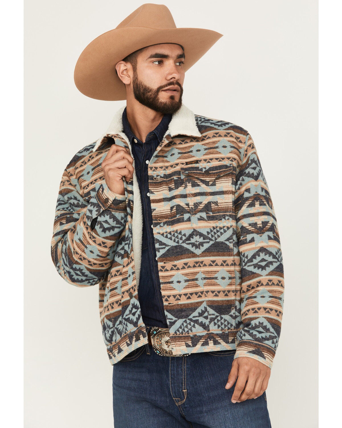 WRANGLER / WASHED TRUCKER JACKET　25SS Wrangler Men's Denim Jacket | Mark's