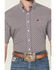 Image #3 - Cinch Men's Geo Print Short Sleeve Button-Down Western Shirt, White, hi-res
