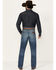Image #3 - Wrangler Retro Men's 77MWZ Whitley Medium Wash Slim Bootcut Stretch Denim Jeans, Medium Wash, hi-res