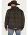 Image #4 - Cinch Men's Southwestern Print Trucker Snap Jacket, Charcoal, hi-res
