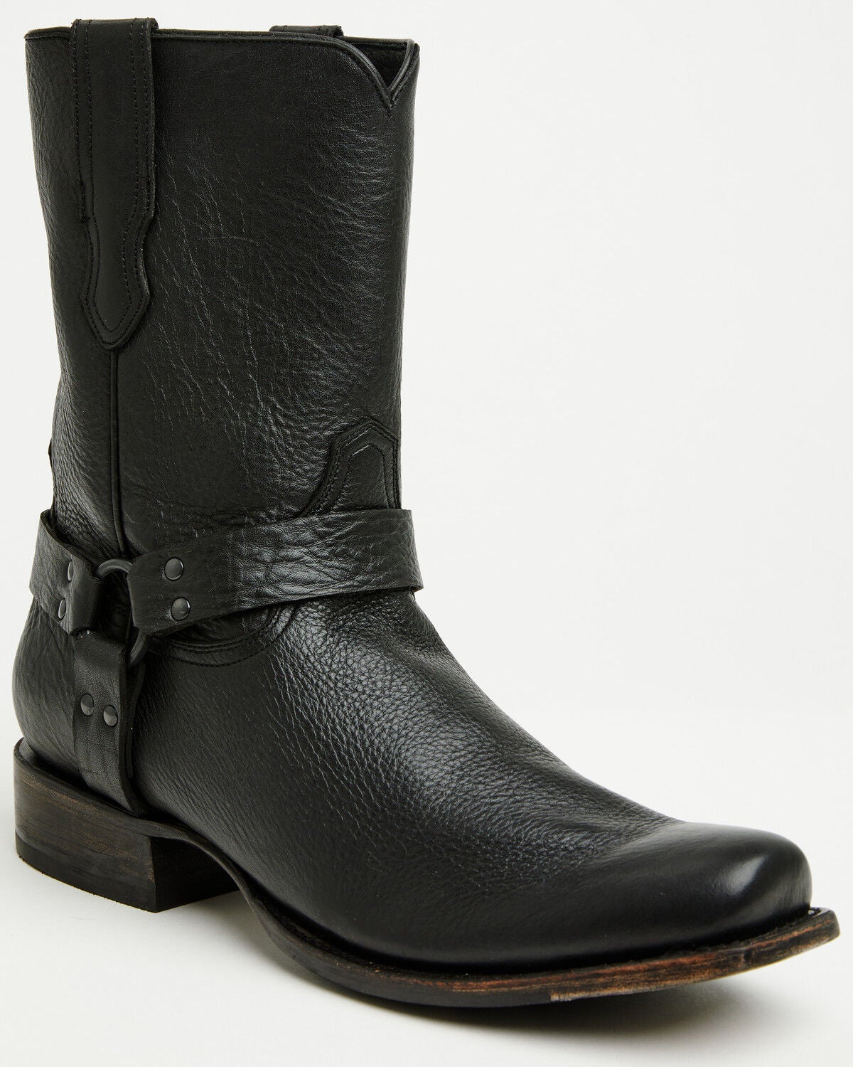 Moonshine Spirit&reg; Men's Jono Harness Boots - Square Toe, Black, hi-res