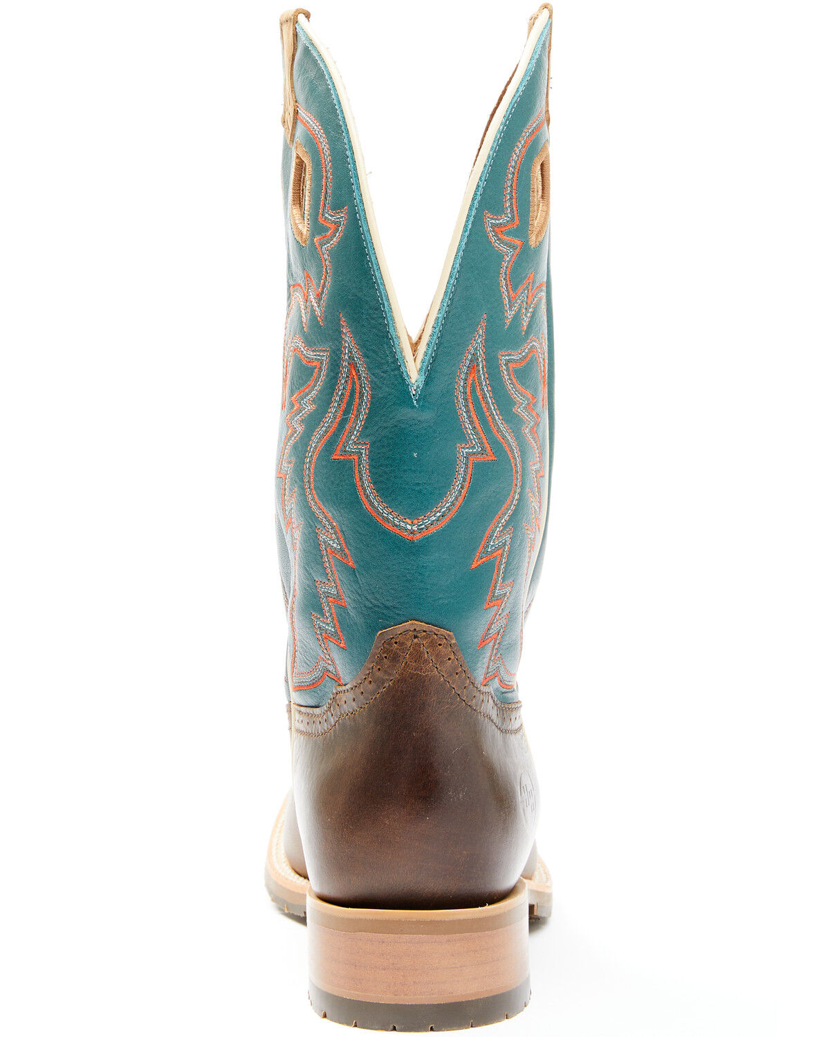 Image #5 - Double H Men's Elliott Western Boots - Broad Square Toe, Brown, hi-res
