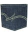 Wrangler Women's Dark Wash Bootcut Jeans, Dark Blue, hi-res