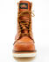 Image #4 - Thorogood Men's American Heritage 8" USA Wedge Work Boots - Steel Toe, Tan, hi-res