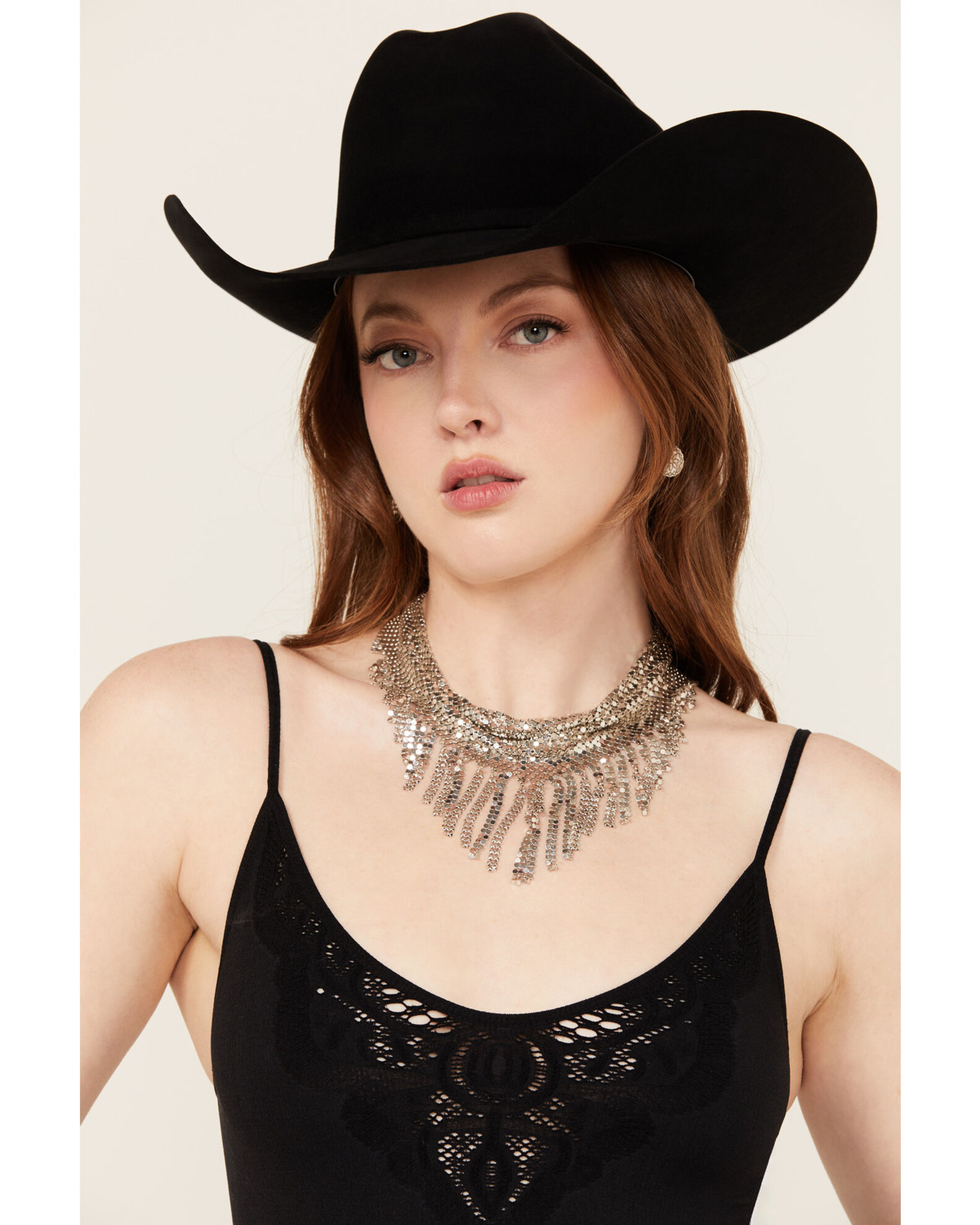 Wonderwest Women s Heidi Chain Mesh Necklace Sheplers