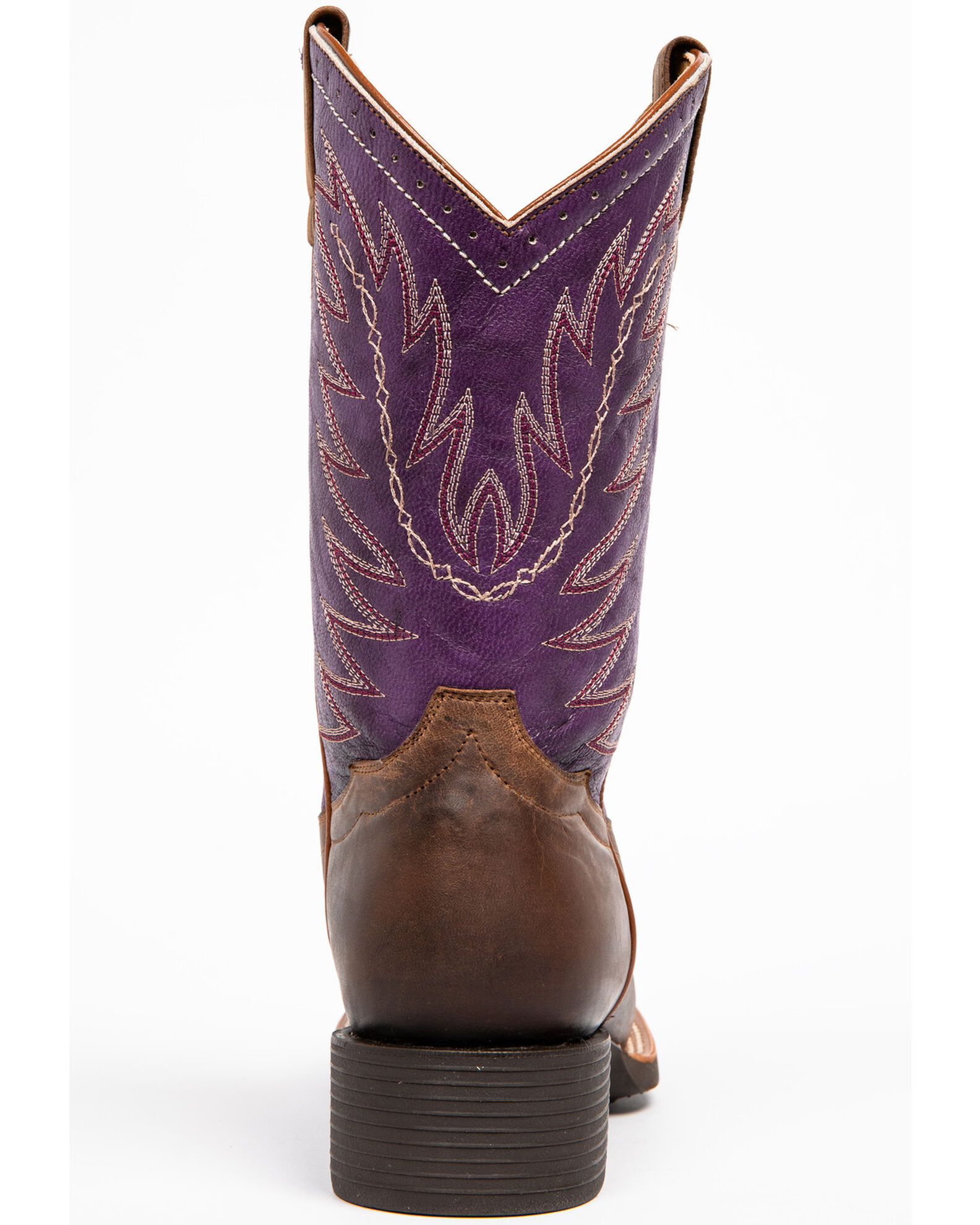 Purple square toe cowgirl boots shop