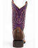 Shyanne Women's Purple Burnish Western Boots - Square Toe, , hi-res