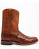 Image #2 - Cody James Black 1978® Men's Carmen Exotic Full-Quill Ostrich Roper Boots - Medium Toe , Cognac, hi-res