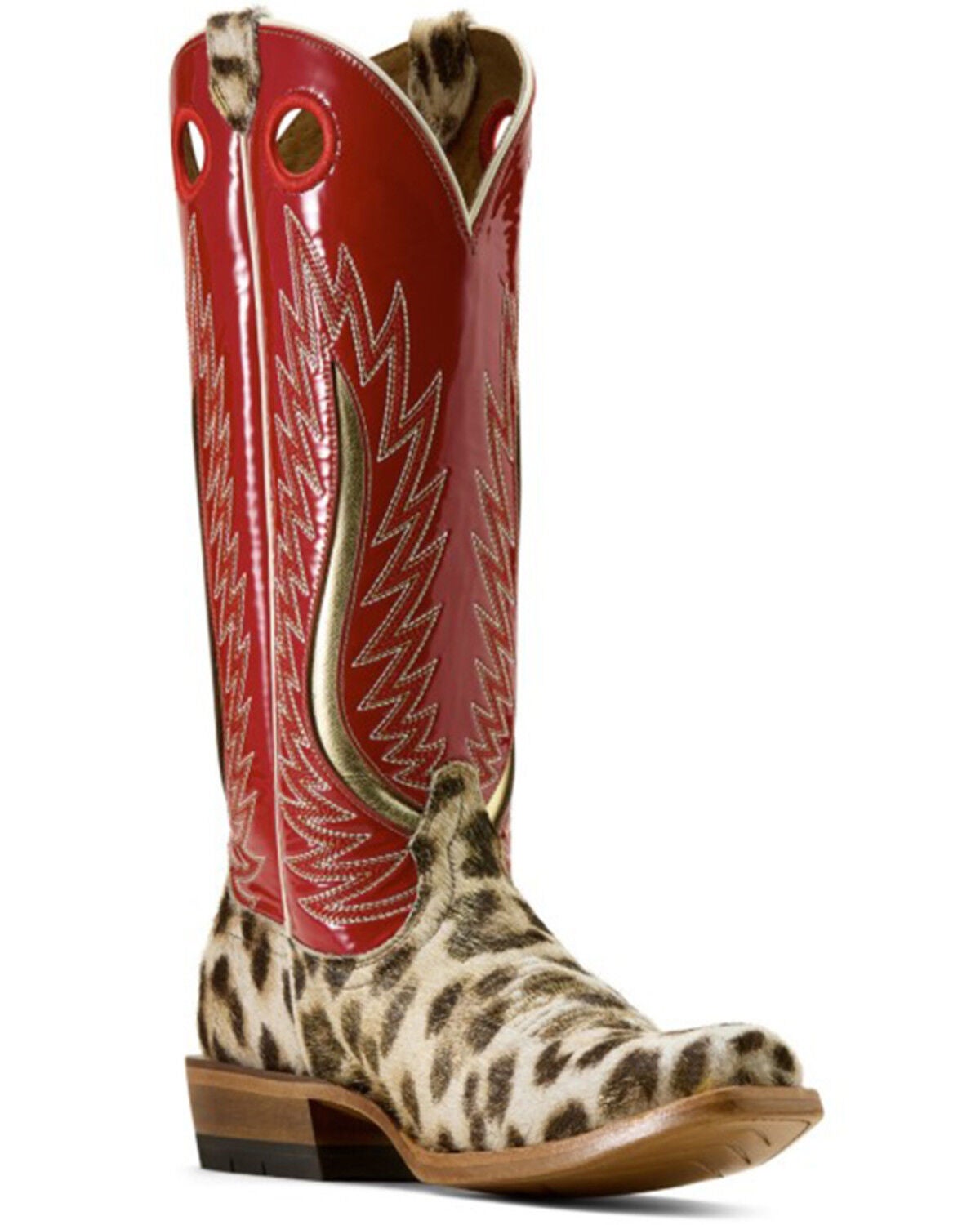 Image #1 - Ariat Women's Futurity Fort Worth Western Boots - Square Toe, Red, hi-res