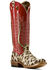 Image #1 - Ariat Women's Futurity Fort Worth Western Boots - Square Toe, Red, hi-res