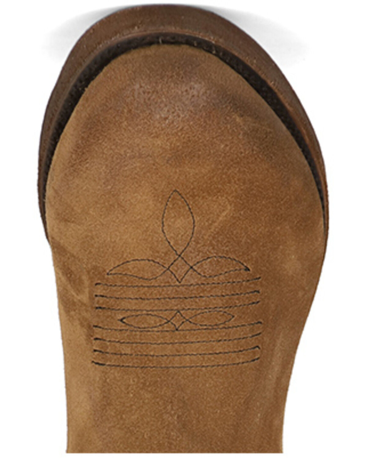Image #6 - Frye Men's Grady Suede Short Western Boots - Round Toe, Mushroom, hi-res