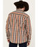 Image #4 - RANK 45&reg; Men's Dakota Plaid Print Long Sleeve Button-Down Performance Western Shirt, Brown, hi-res
