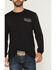 Image #4 - Cody James Men's Whiskey Verbiage Long Sleeve Graphic T-Shirt, Black, hi-res