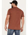 Image #4 - Brothers and Sons Men's Port-A-Potty Graphic T-Shirt, Dark Orange, hi-res