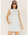 Cleo + Wolf Women's Medium Wash Sleeveless Denim Shirt Dress, Medium Wash, hi-res