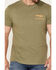 Wrangler Men's Heathered Yellowstone Dutton Ranch Graphic T-Shirt , Sage, hi-res